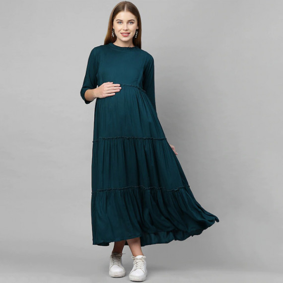 http://13.204.208.5/products/teal-green-maternity-maxi-nursing-dress