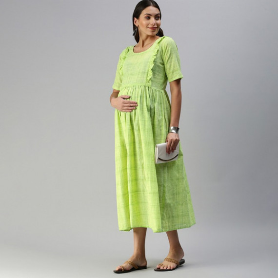 http://13.204.208.5/products/lime-green-woven-design-handloom-maternity-a-line-midi-dress
